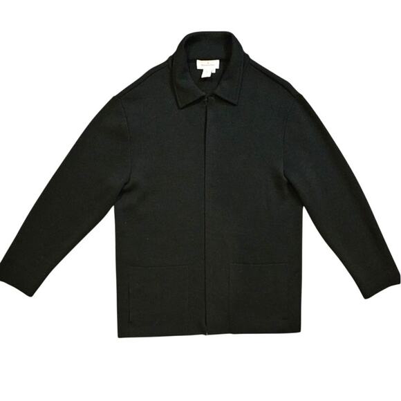 Ermenegildo Zegna Other - Ermenegildo Zegna Cardigan Sweater 100% Lana Wool, Full Zip, Pockets, Sz M 50